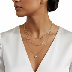 Anvine Triple-Layered Necklace