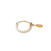 Anvine Luminous Pearl Charm Ring