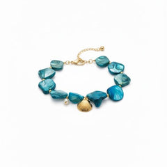 Anvine Sea Stone Charm Bracelet