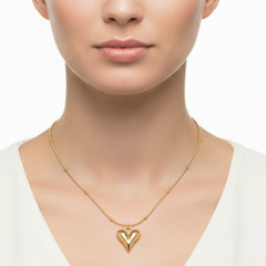 Anvine Heart Beads Necklace