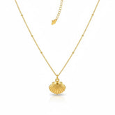 Anvine Golden Seashell Necklace