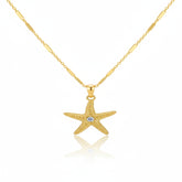 Anvine Pearl Starfish Necklace