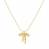 Anvine Bow Pendant Necklace