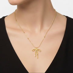Anvine Bow Pendant Necklace