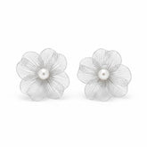 Anvine Silver Filigree Bloom Studs