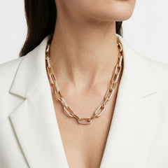 Anvine Paperclip Bold Necklace
