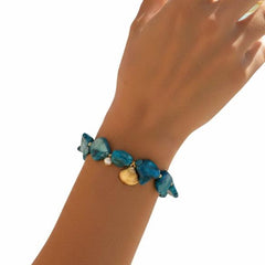 Anvine Sea Stone Charm Bracelet