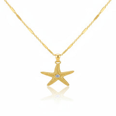 Anvine Pearl Starfish Necklace
