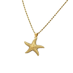 Anvine Golden Starfish Pendant