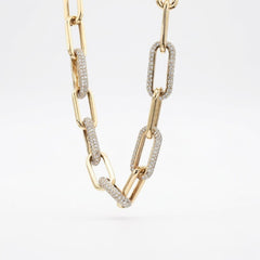 Anvine Paperclip Bold Necklace